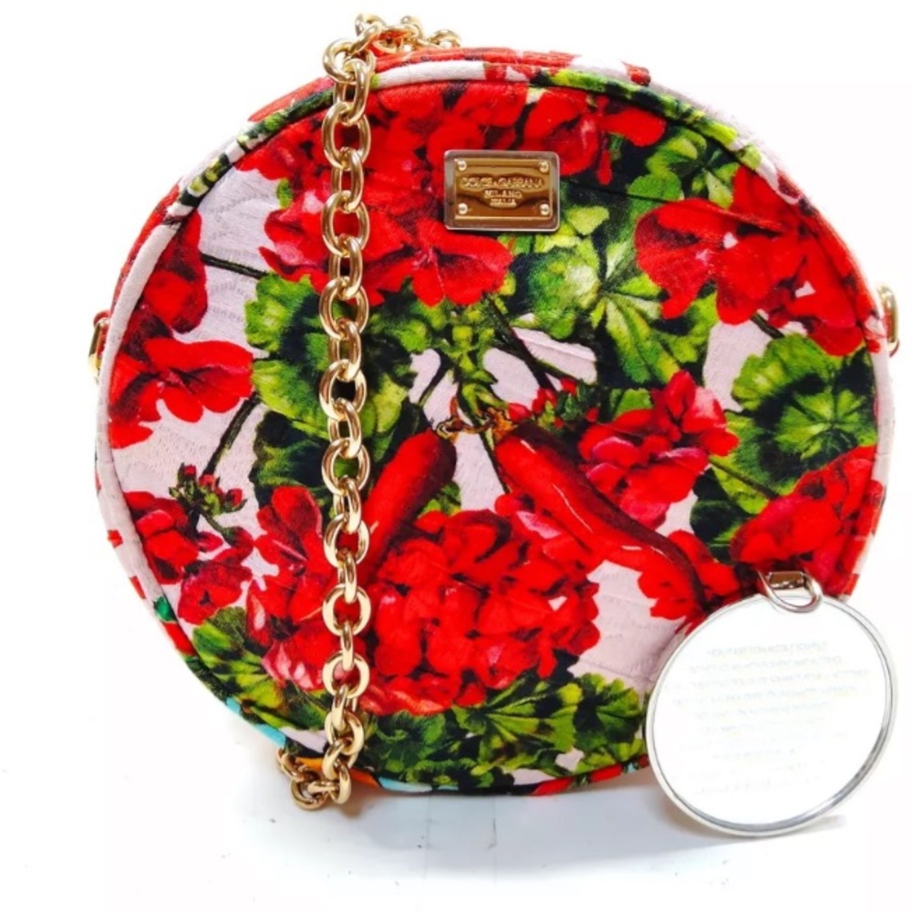 Dolce and Gabbana floral shoulder bag